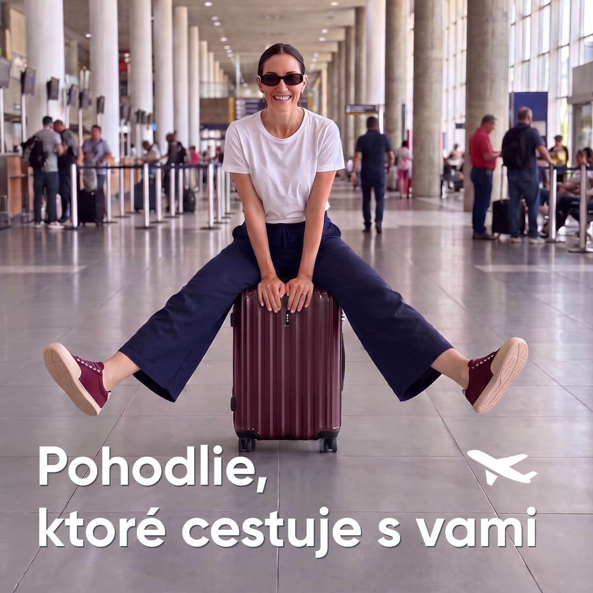Pohodlie, ktoré cestuje s vami